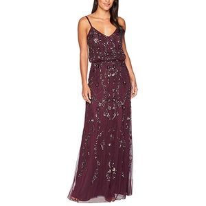 Stunning Adrianna Papell beaded dress